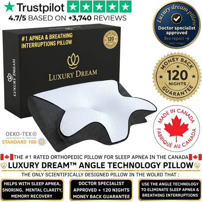 Luxury Dream ™  Angle Technology Pillow