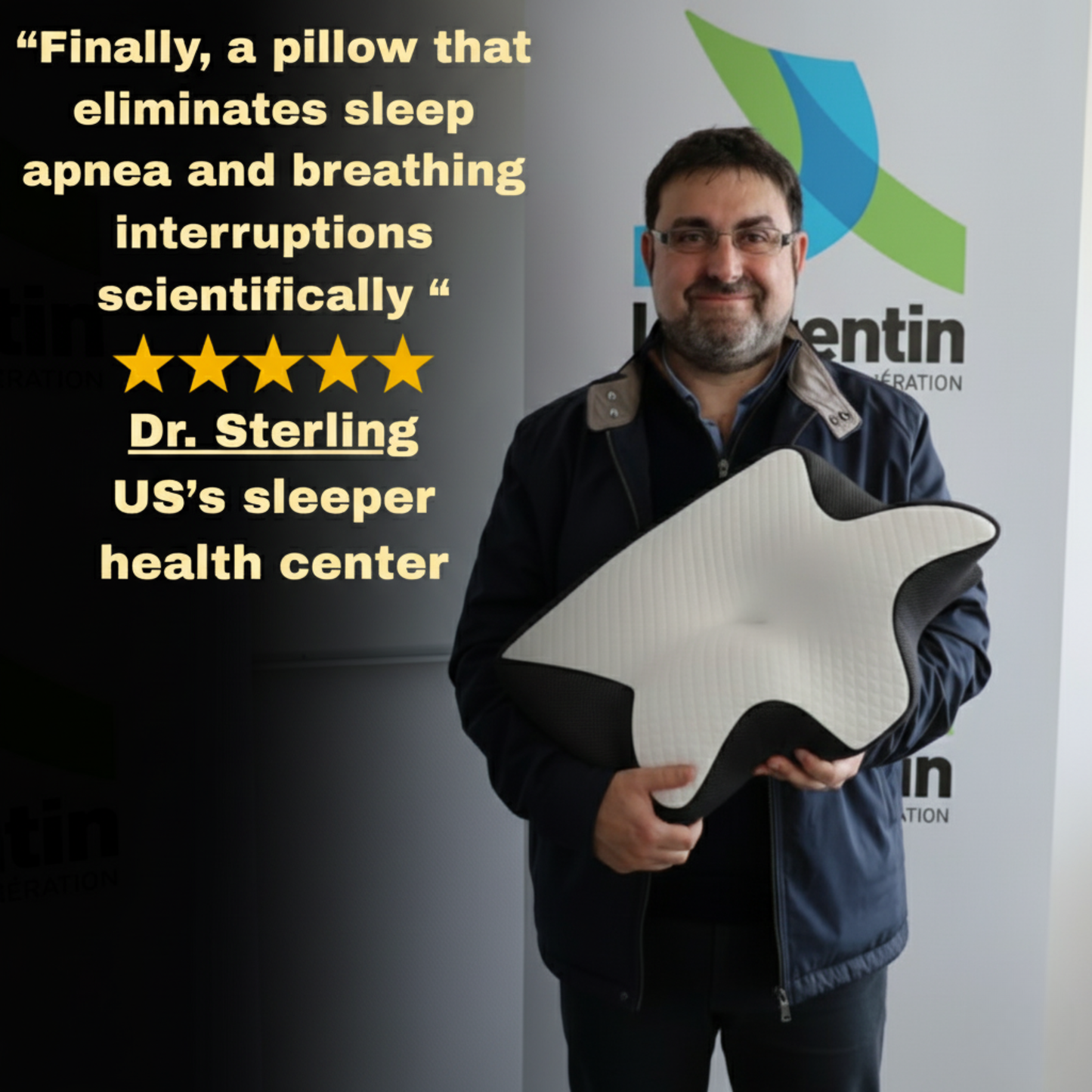Luxury Dream ™ Sleep Apnea & Breathing interruptions Pillow