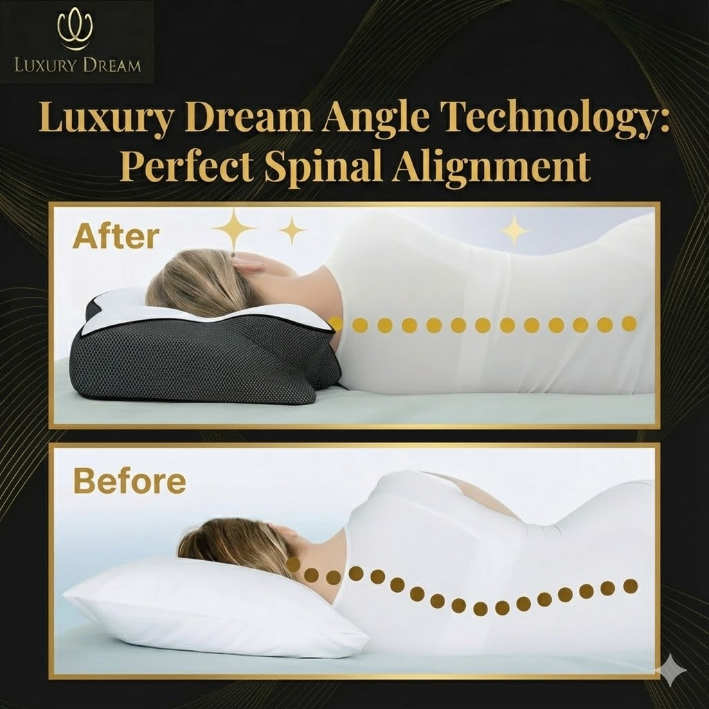 Luxury Dream ™  Angle Technology Pillow
